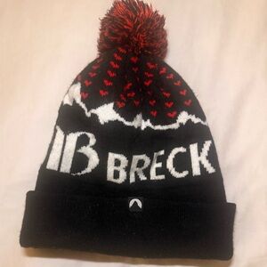 Black and Red Breckenridge Beanie